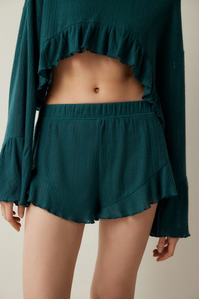 Out From Under Lizzie Ruffle Short  Urban Outfitters Mexico - Clothing,  Music, Home & Accessories