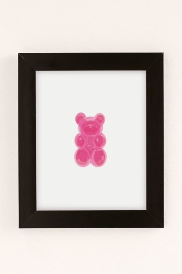 nataliadesignsbynk-hot-pink-gummy-bear-art-print-urban-outfitters-canada