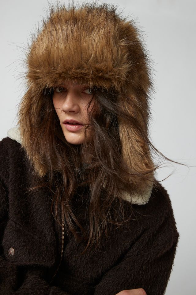 Faux Fur Trapper Hat | Urban Outfitters Canada
