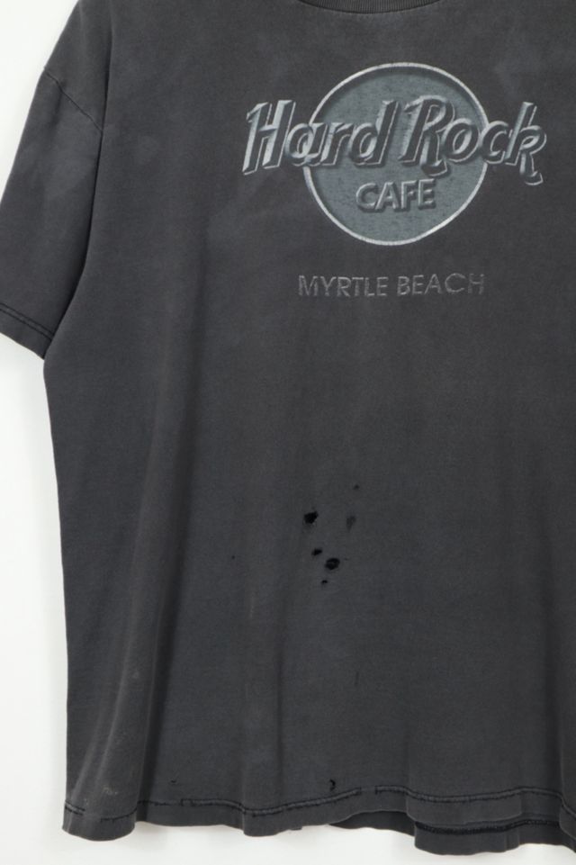Erasure Hong Kong Nogen Vintage Distressed Hard Rock Cafe Myrtle Beach Tee | Urban Outfitters