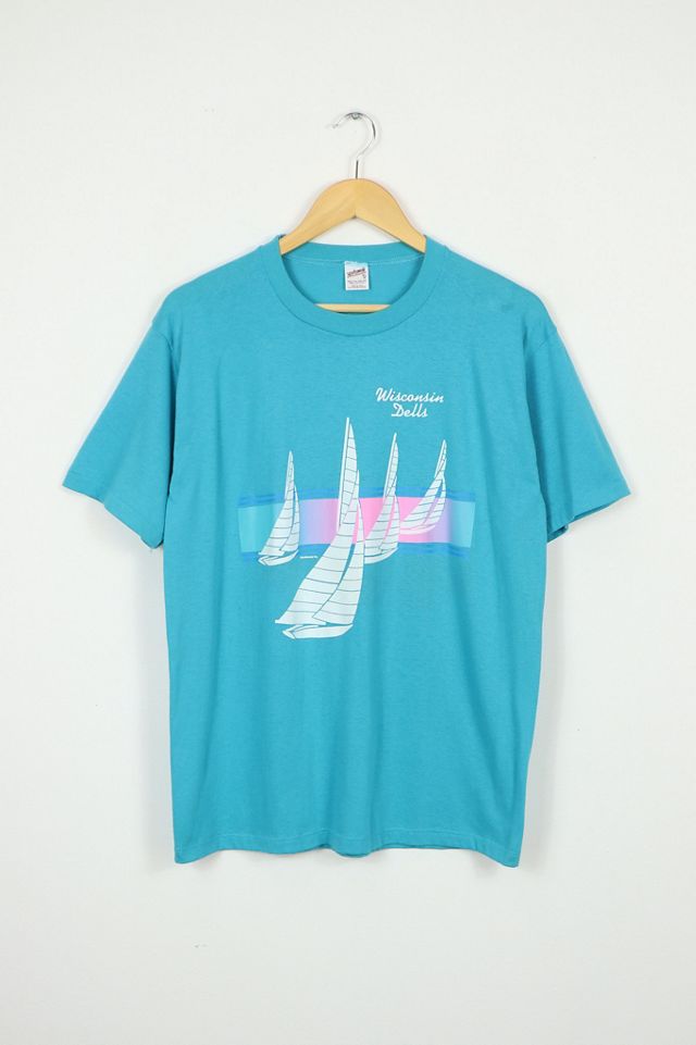 Vintage Sailing Wisconsin Dells Tee