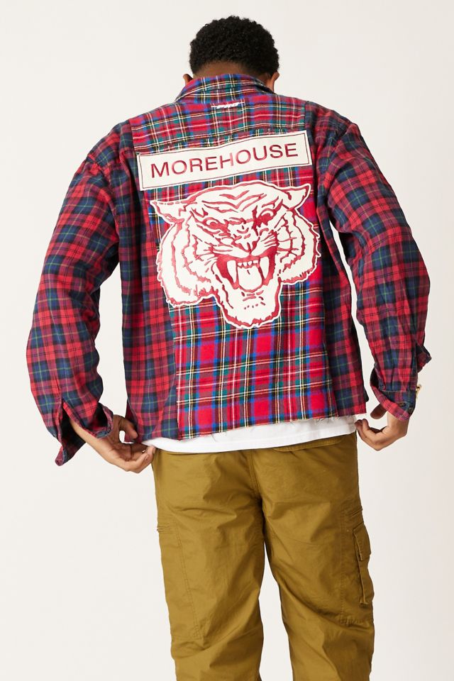 UO Summer Class ’22 Urban Renewal Remade Morehouse College Flannel Shirt