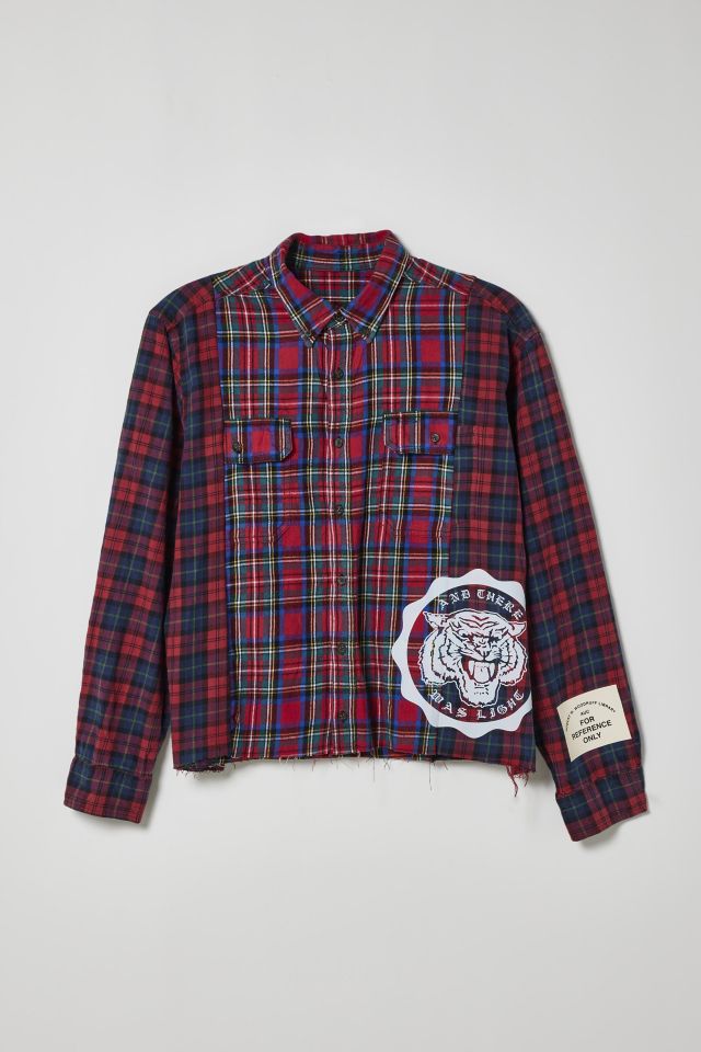UO Summer Class ’22 Urban Renewal Remade Morehouse College Flannel Shirt #2
