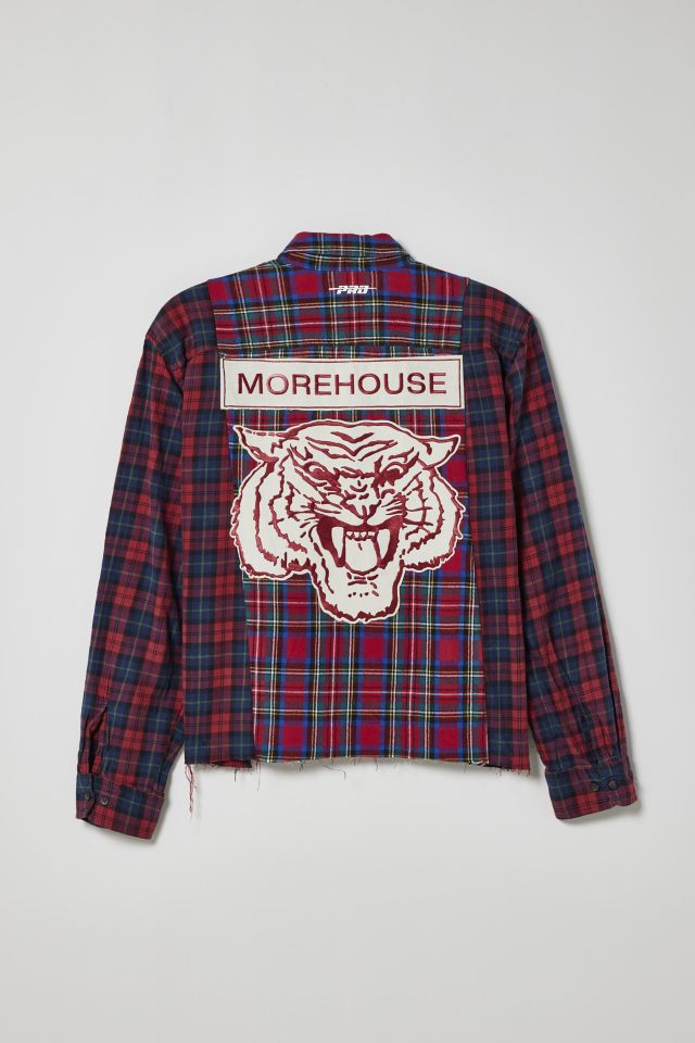 UO Summer Class ’22 Urban Renewal Remade Morehouse College Flannel Shirt #3