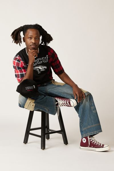 UO Summer Class ’22 X ReMADE By UO Exclusive North Carolina Central University Split Tee