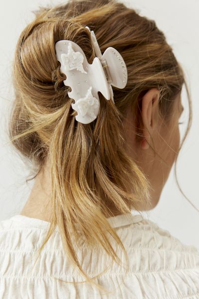 Hair Accessories Girls Bows Clip  White Head Accessories Girls