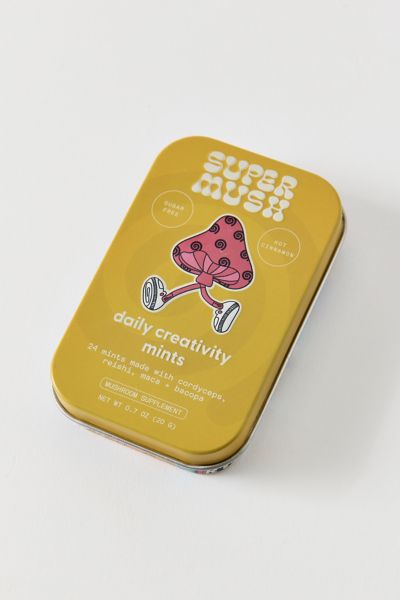 SuperMush Daily Mints Mushroom Dietary Supplement