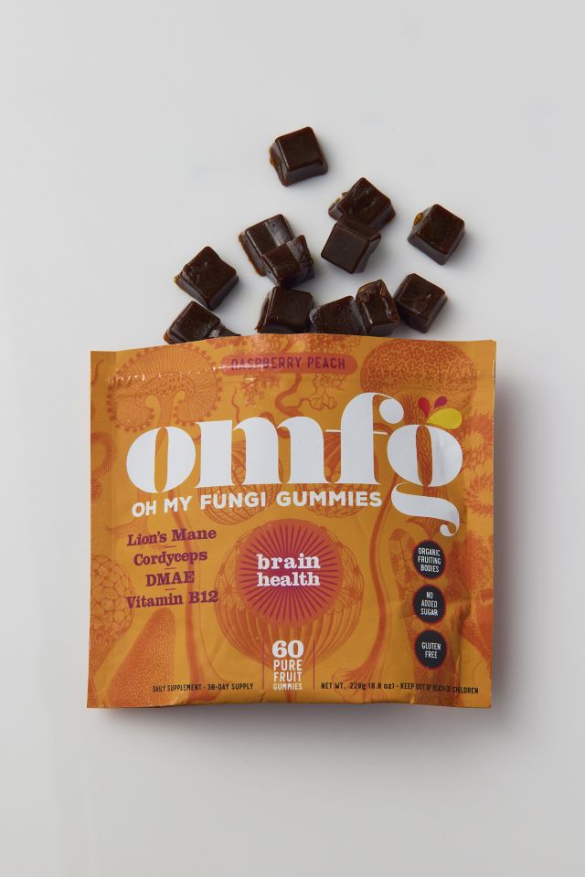 Oh My Fungi Gummies Brain Health Gummies Urban Outfitters 8742