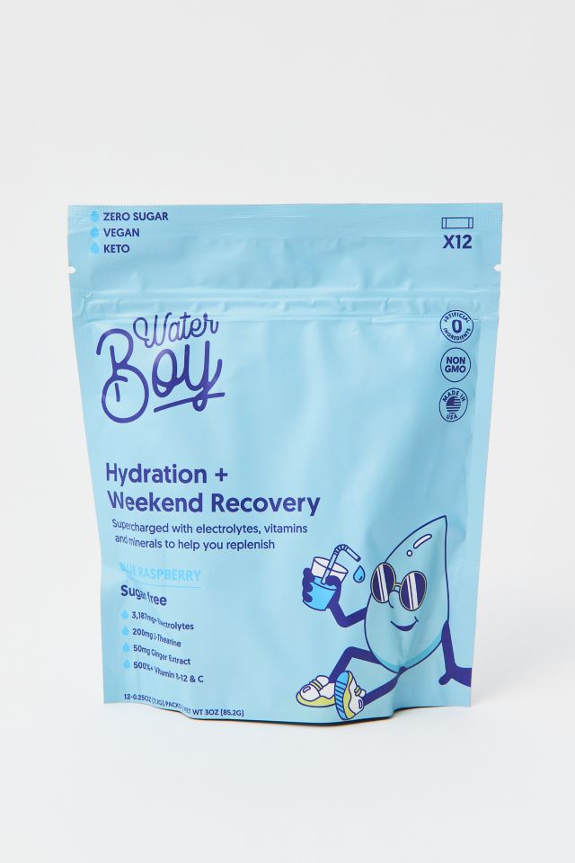 Waterboy Hydration + Weekend Recovery Drink Mix Urban Outfitters