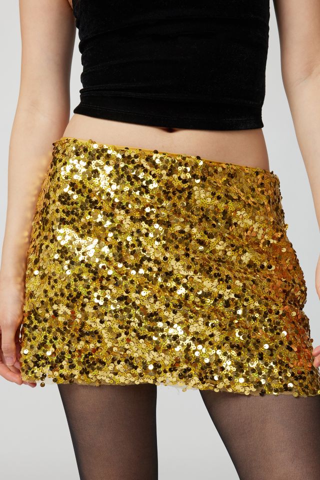 Sequin skirt urban clearance outfitters