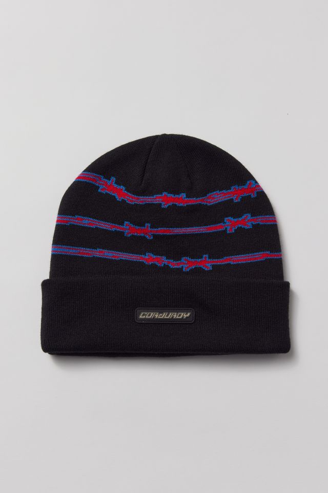 Corduroy Barbed Wire Beanie | Urban Outfitters