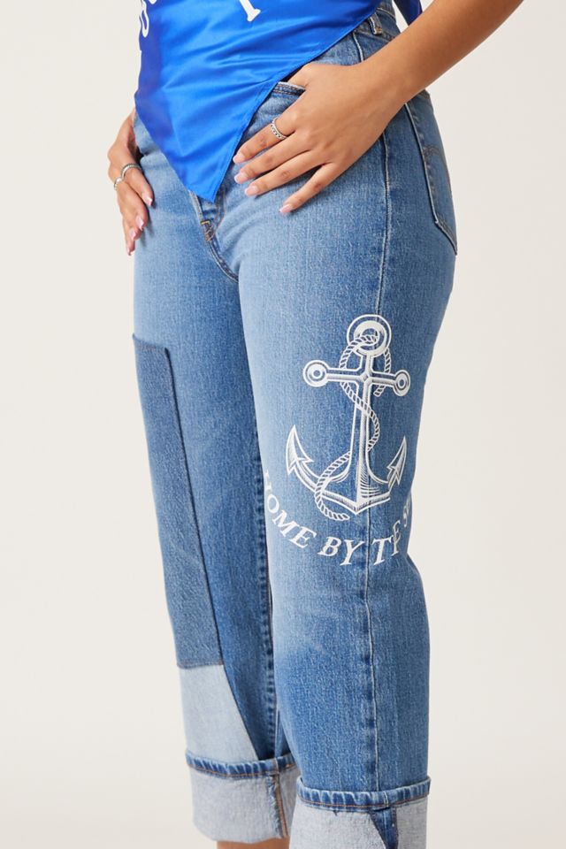 UO Summer Class ’22 X ReMADE By UO Exclusive Hampton University Jean #1