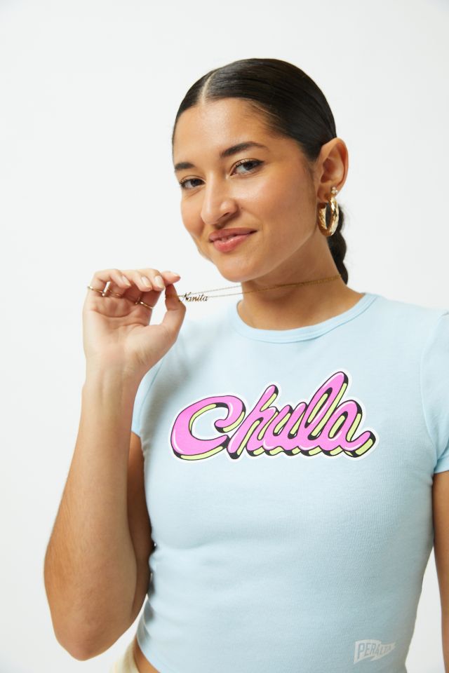 Peralta Project UO Exclusive Chula Ribbed Baby Tee #1