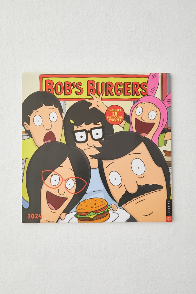 Bobs Burgers 2024 Wall Calendar Urban Outfitters