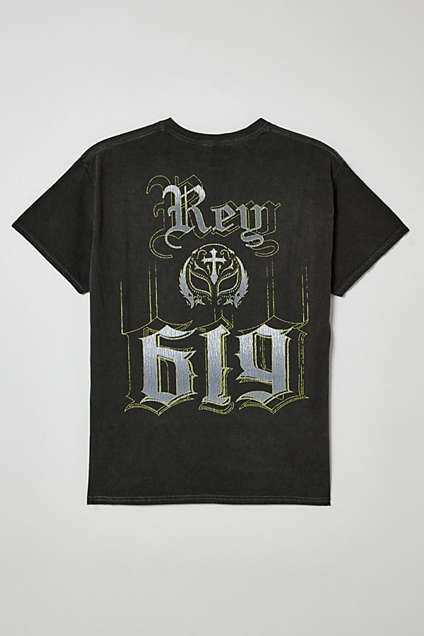 Urban Outfitters Rey Mysterio Tee In Black, Men's At
