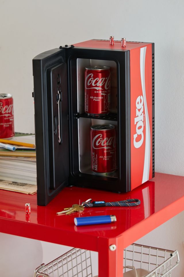 coca cola mini vending machine fridge