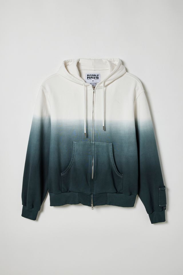 BOBBLEHAUS UO Exclusive Recycled Cotton Ombre Full Zip BOBBLEHAUS UO Exclusive Recycled Cotton Ombre Full Zip