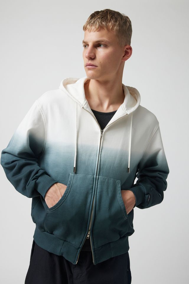 BOBBLEHAUS UO Exclusive Recycled Cotton Ombre Full Zip BOBBLEHAUS UO Exclusive Recycled Cotton Ombre Full Zip