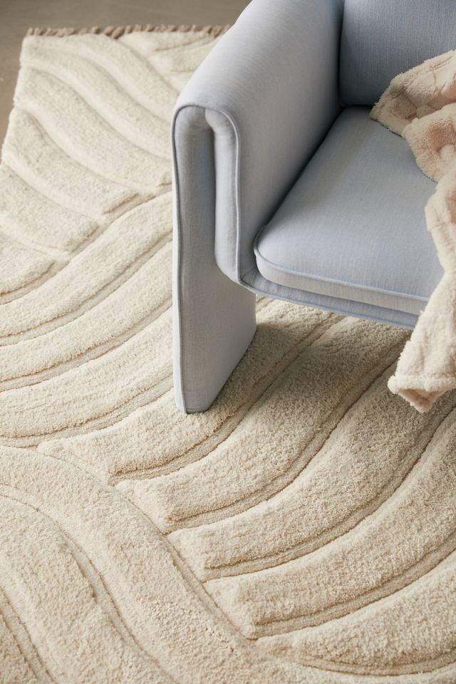 Marlowe Carved Hilo Tufted Rug #1
