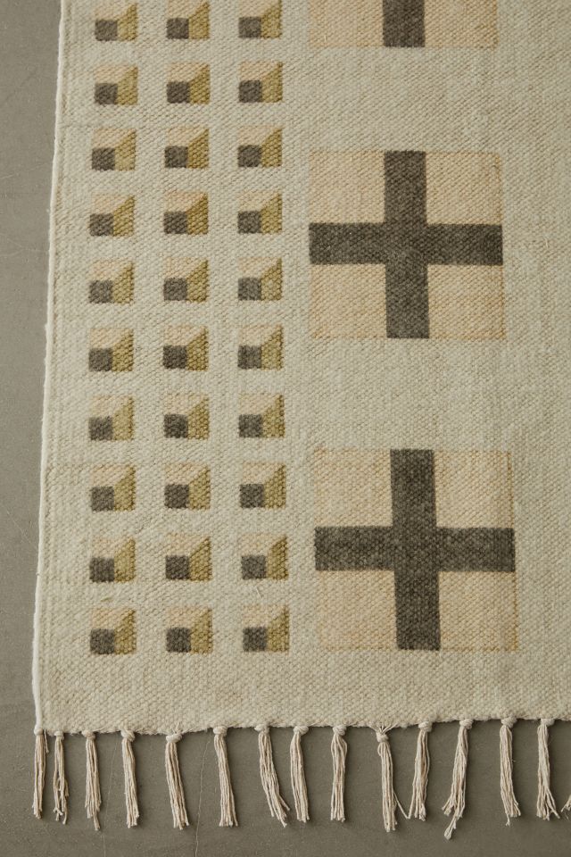 Geo Ebba Brushed Rug #3