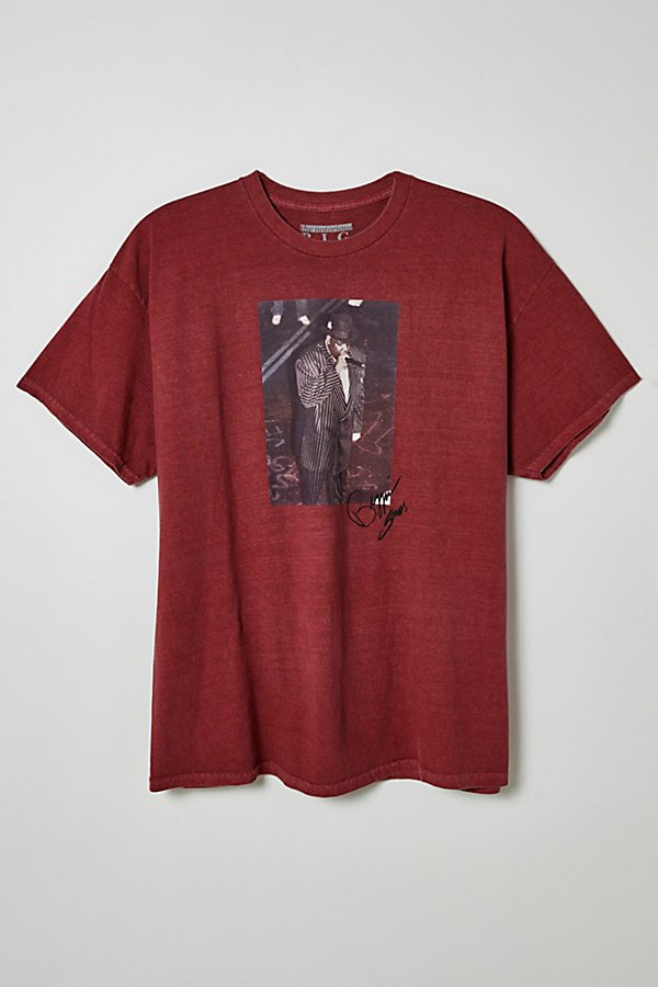 Urban Outfitters Biggie Photo Tee In Red, Men's At