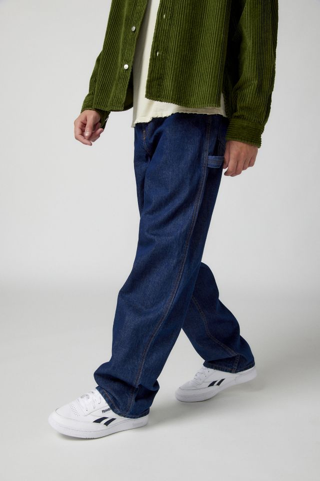 BDG Baggy Skate Fit Cargo Jean In Vintage Denim Light,at Urban Outfitters  in Blue for Men