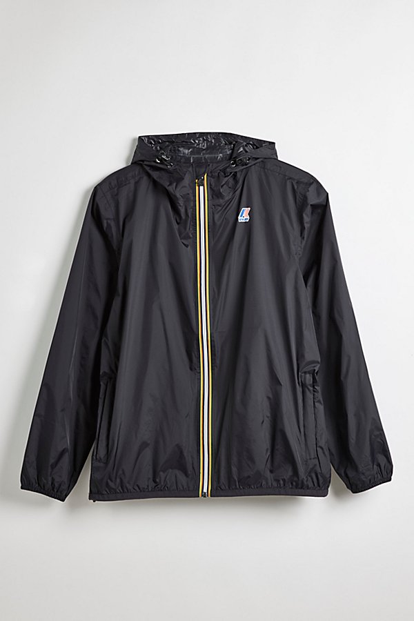 Shop K-way Le Vrai Claude 3.0 Windbreaker Jacket In Black At Urban Outfitters