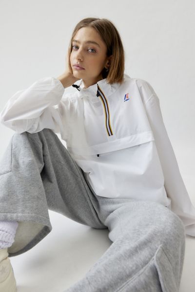 K-Way Le Vrai Leon 3.0 Half-Zip Windbreaker Jacket