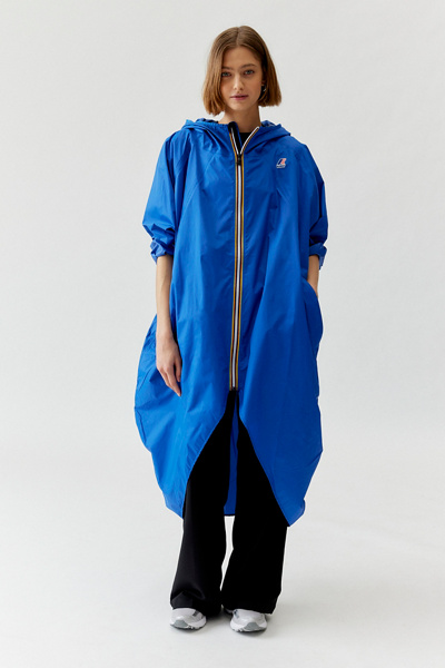K-Way Poncho Rare Bleu 3.0 Morgan Le Vrai Collector Taille XL Neuf Avec étiquette