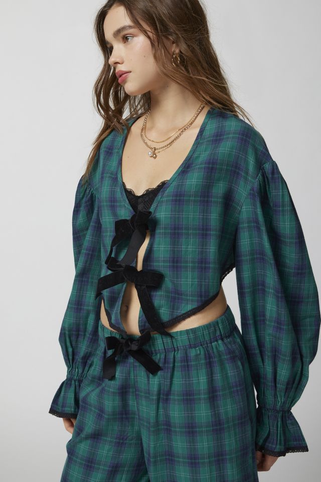 Out From Under Charlotte Flannel Jogger Pant  Urban Outfitters Singapore -  Clothing, Music, Home & Accessories