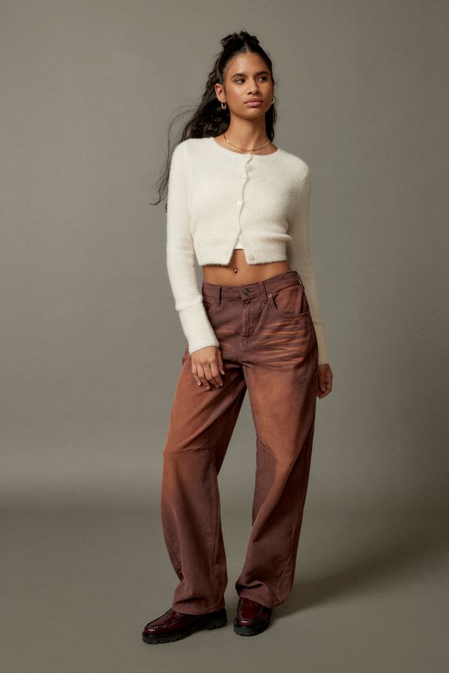 BDG Logan Baggy Buckle Corduroy Pant Urban Outfitters