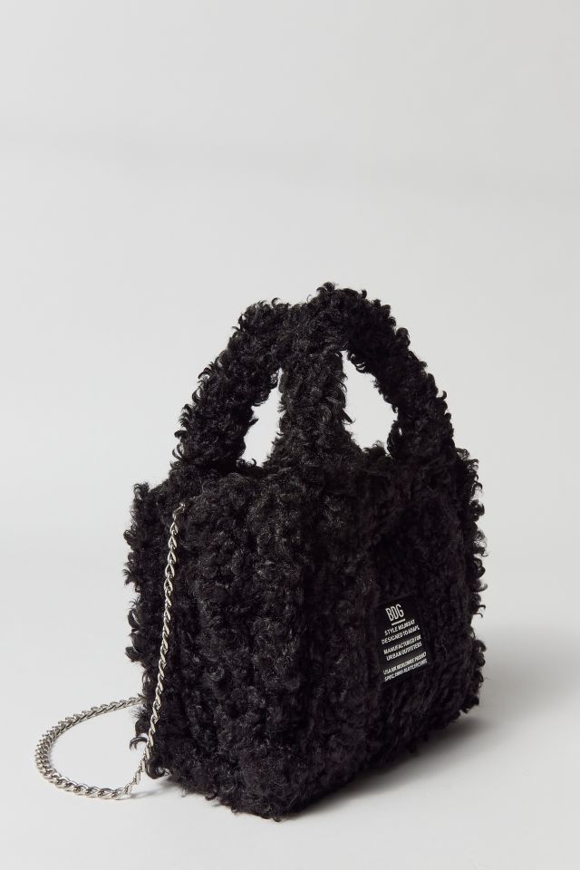 BDG Serena Teddy Fleece Mini Tote Bag #2