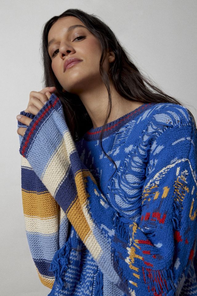 BDG Marlon Spliced Pullover Sweater #2