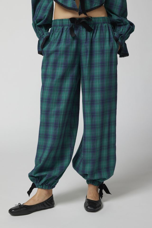 Out From Under Charlotte Flannel Jogger Pant  Urban Outfitters Singapore -  Clothing, Music, Home & Accessories