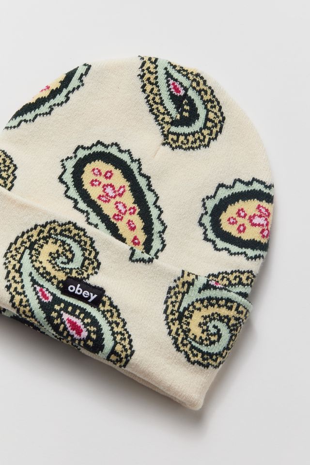 OBEY Paisley Beanie #1