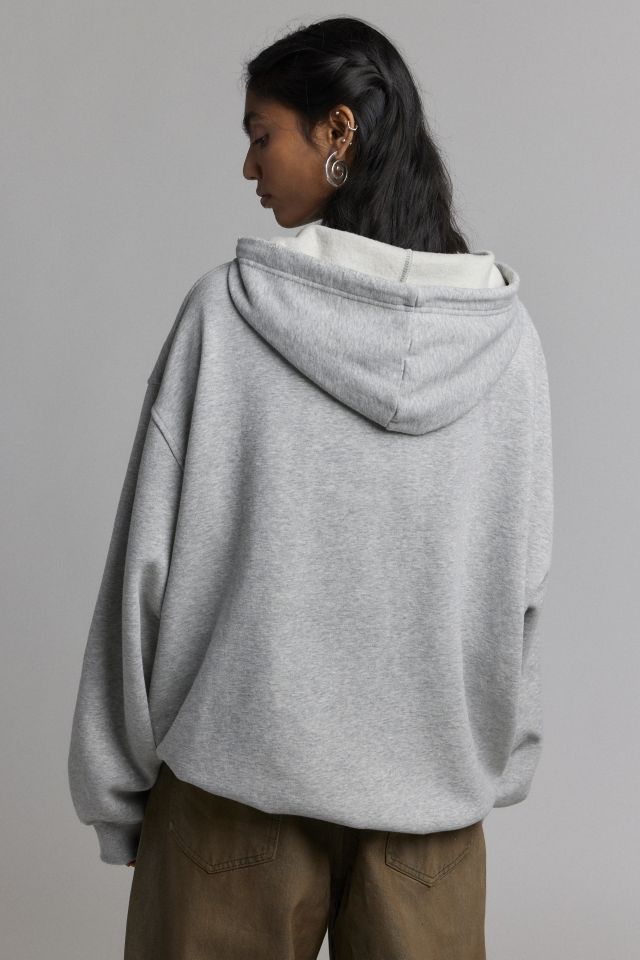 UO Bleached Star Zip-Up Hoodie Sweatshirt | Urban Outfitters