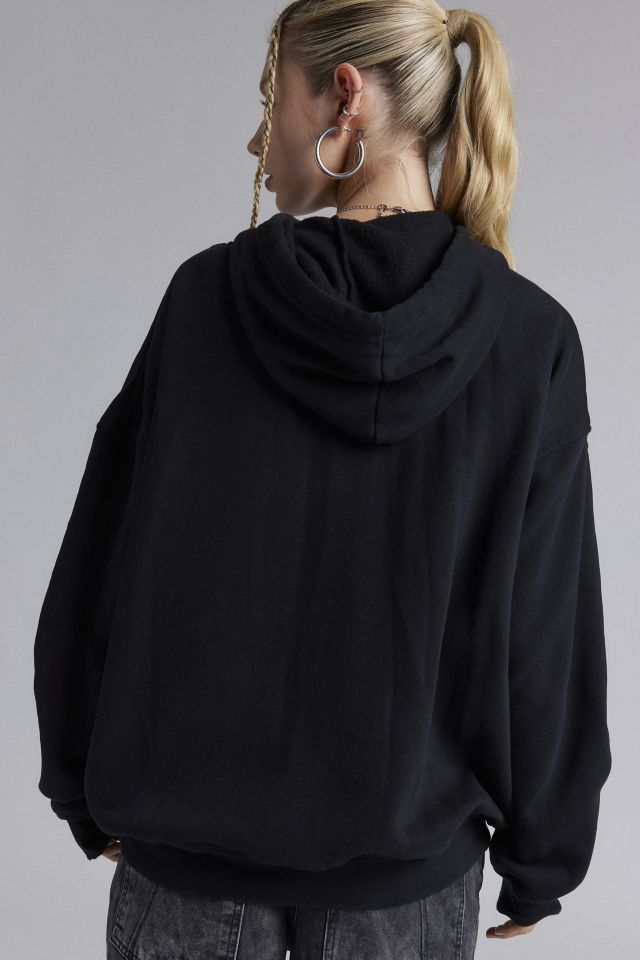 Oversized zip up discount hoodie urban outfitters