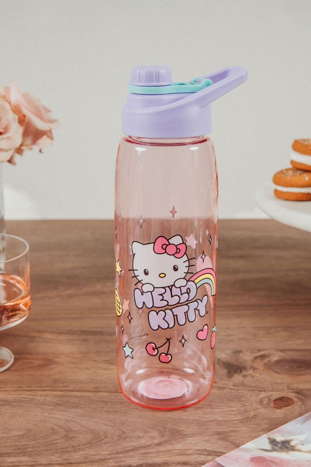 Hello Kitty Tossed Junk Food 28 Ounce Water Bottle