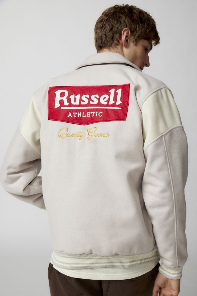 Russell Athletic X WORSHIP SUPPLIES Varsity Jacket