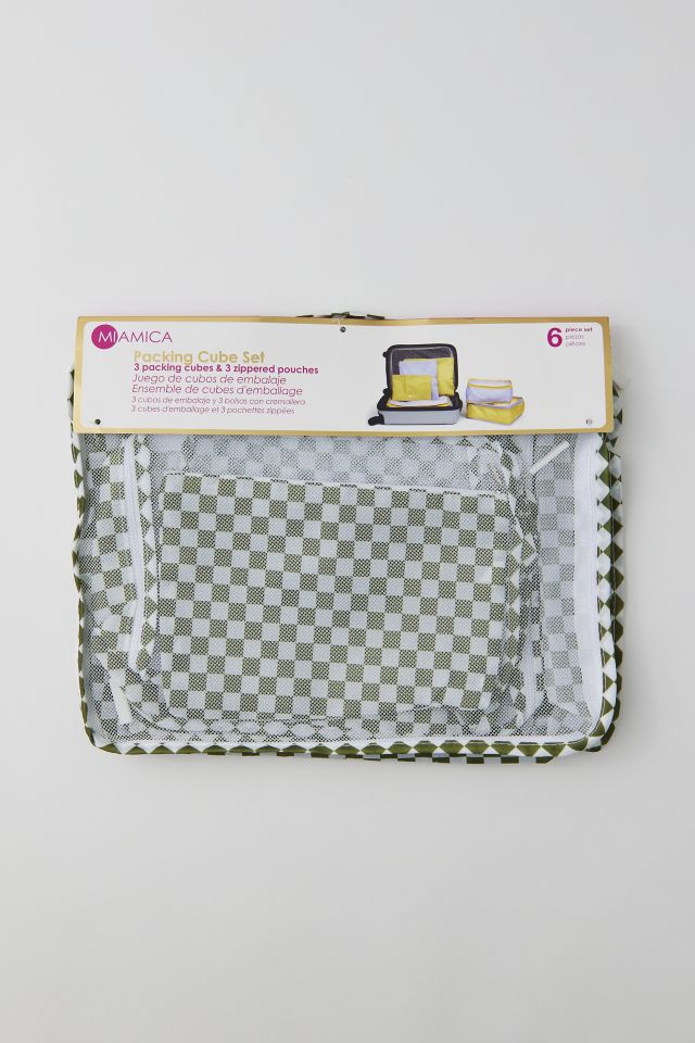 Miamica 6-Piece Packing Cube Set #1