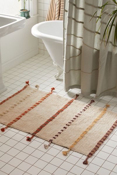 Urban Outfitters Palas Washable Rug In Natural At  In Green