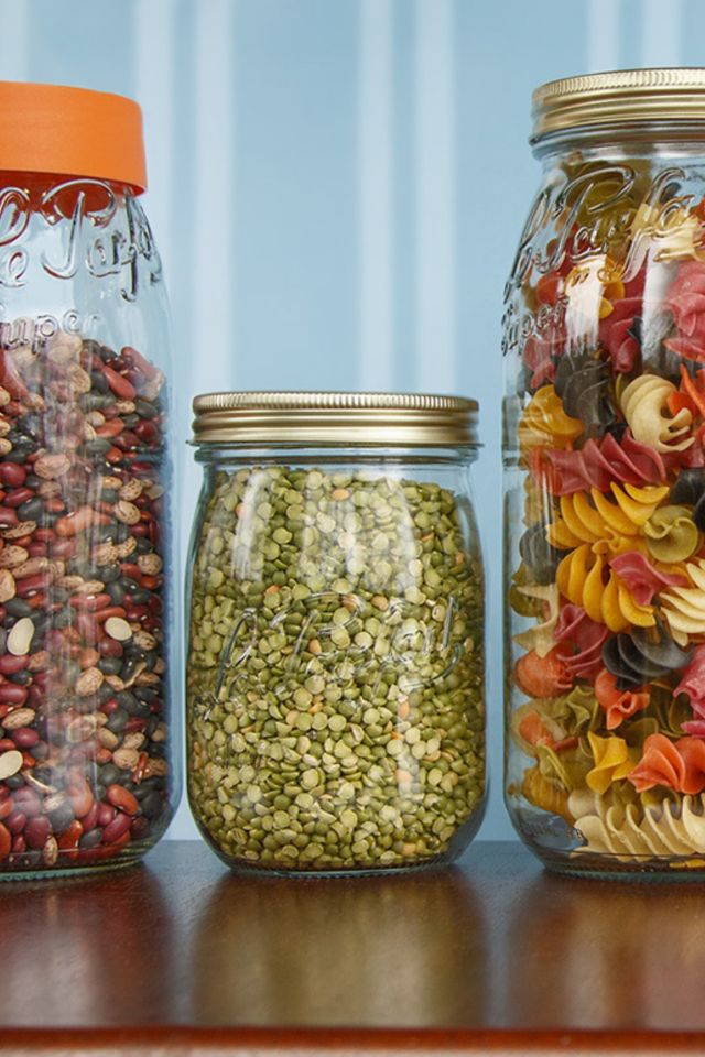Le Parfait French Glass Screw Top Storage Jar Set #1
