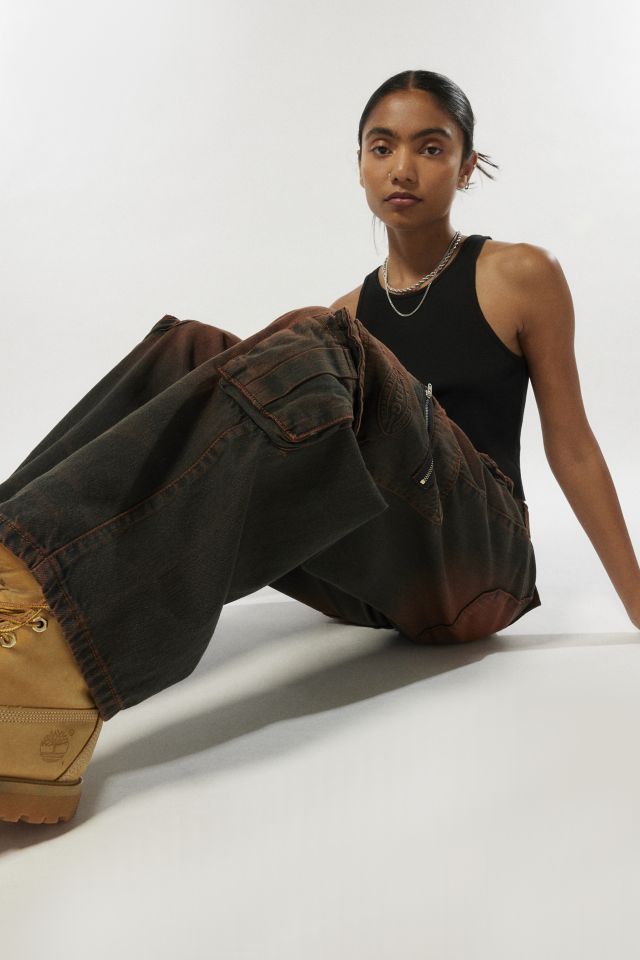 BDG Logan Extreme Cargo Pocket Baggy Boyfriend Jean #1