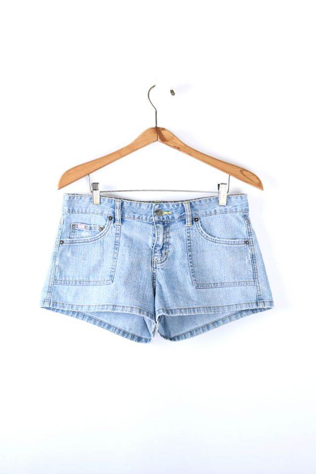 Vintage Y2k Mudd Light Wash Denim Shorts | Urban Outfitters