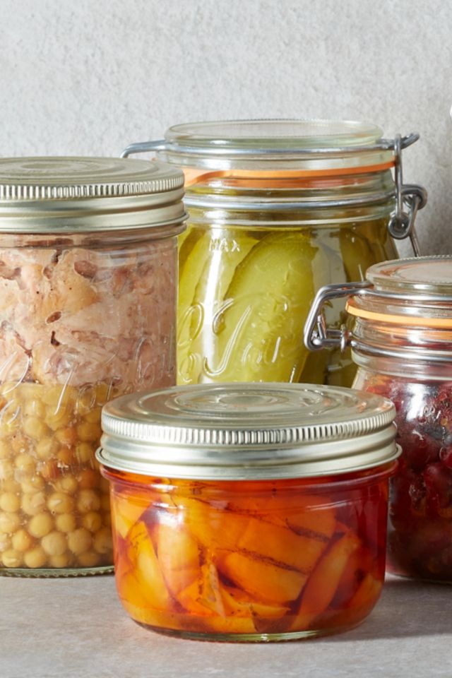 Le Parfait French Glass Canning Mason Jar Set #2