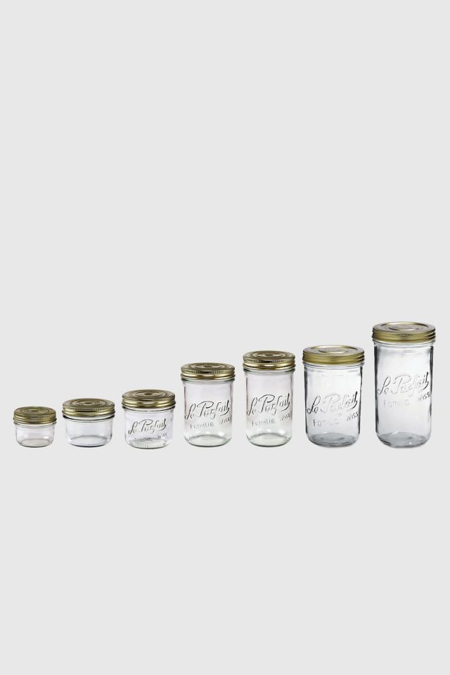 Le Parfait French Glass Canning Mason Jar Set #4