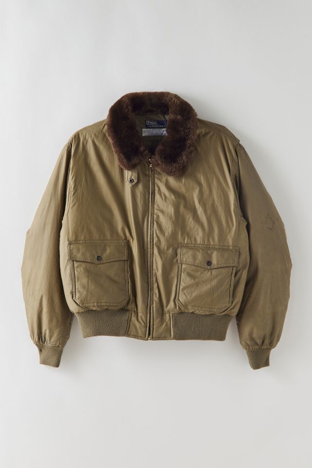 Vintage Polo Ralph Lauren Aviator Jacket | Urban Outfitters