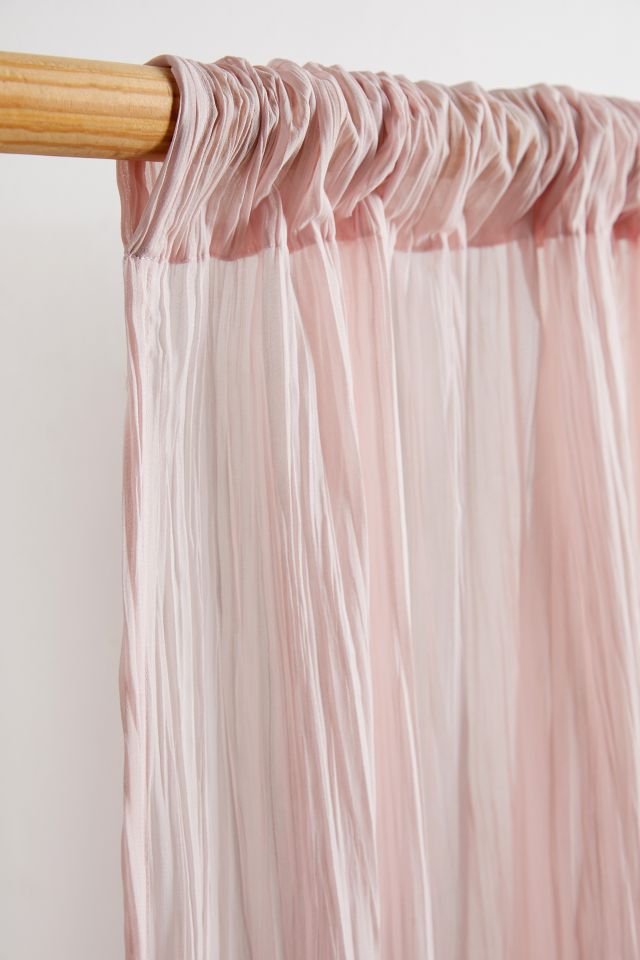 Crinkle Chiffon Café Curtain Set #2