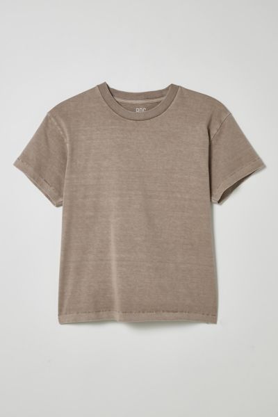 Bdg Bonfire Cotton Tee In Taupe, Men's At Urban Outfitters