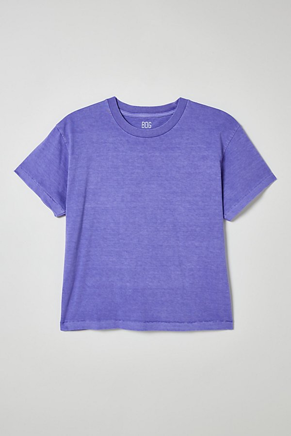Bdg Bonfire Tee In Purple, Men's At Urban Outfitters
